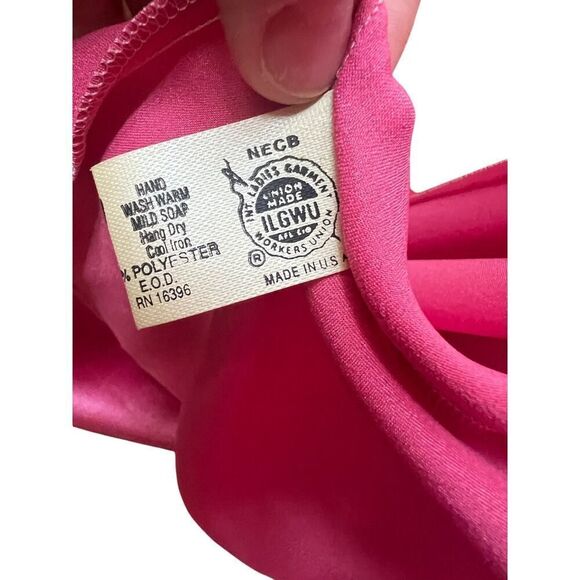 VALENTINO VINTAGE NWT INTIMO PINK ROBE SIZE LARGE - Picture 4 of 10
